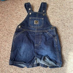 John Deer Overall Shorts